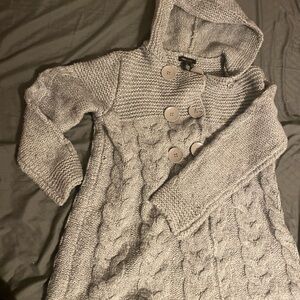 BCBG hooded cardigan